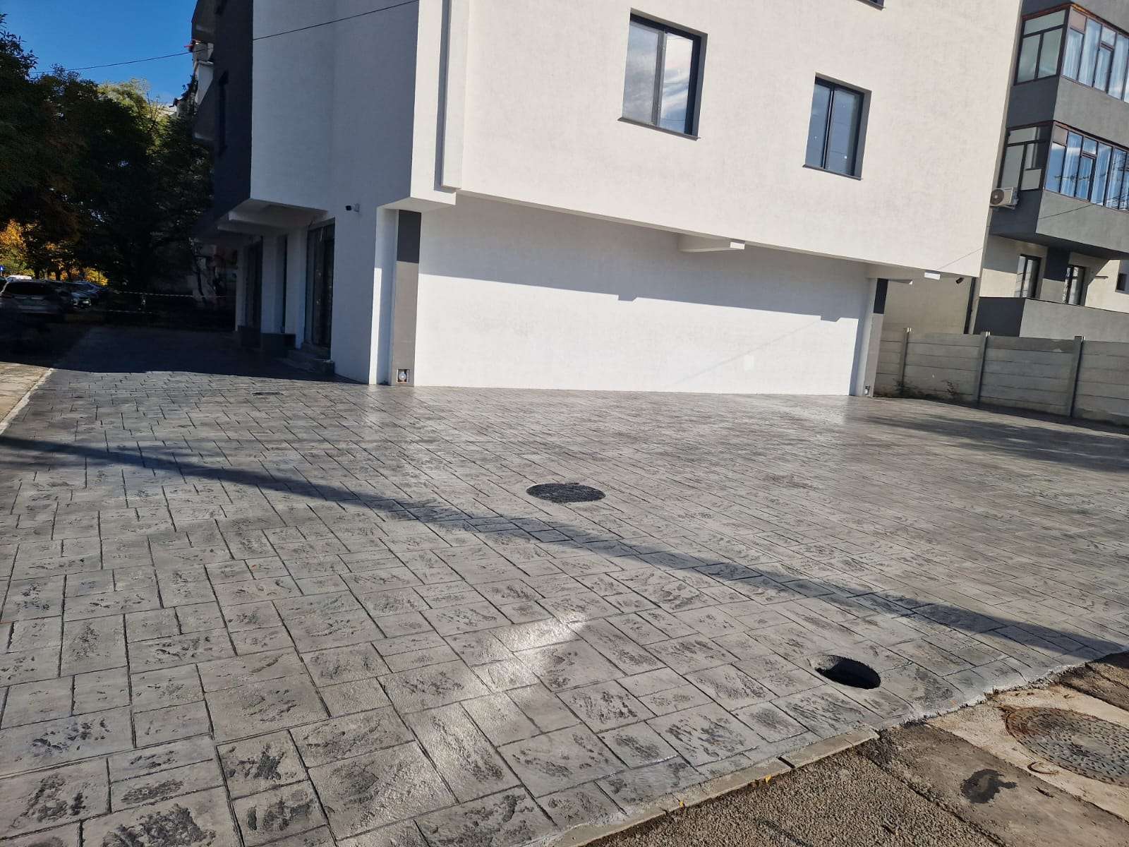 Pavaj decorativ beton amprentat Targoviste